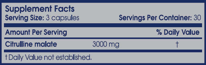 Citrulline Malate - 90 caps